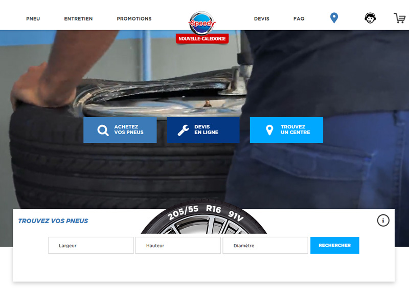 Site web speedy.nc